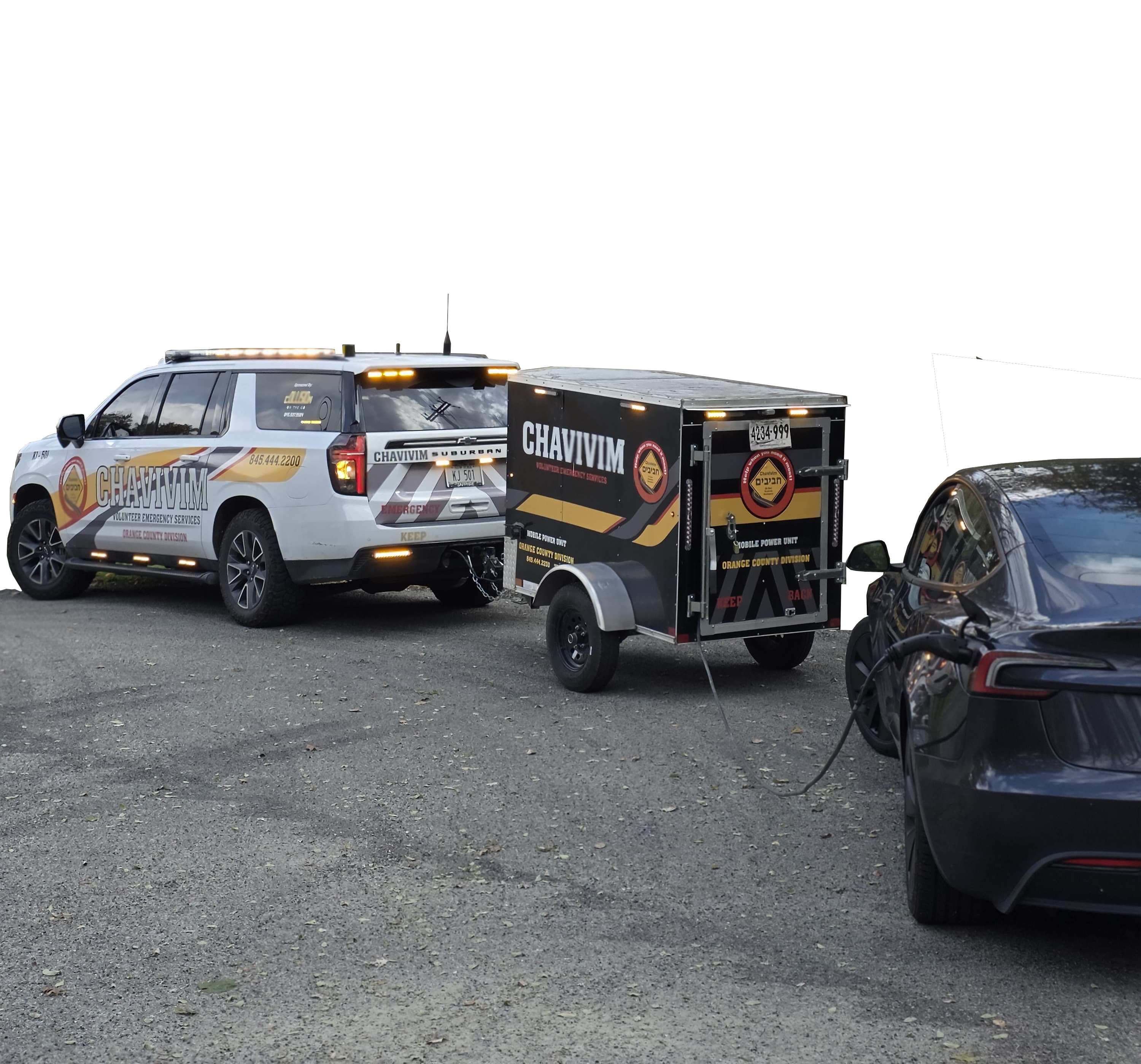 EV1 EV Trailer — Mobile Charger