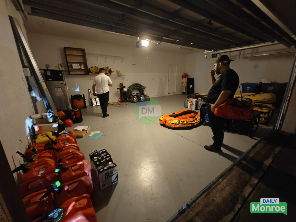 Chavivim generators staged for hurricane relief